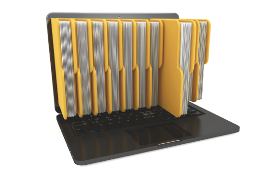 electronic documents, files, bureaucracy